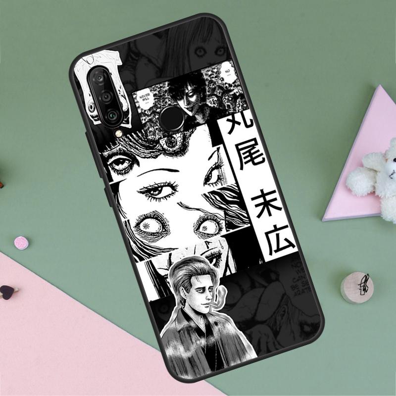 Стиль Хоррор Манга Для Huawei P30 P40 Lite P60 Pro Nova 7i 8i 11i 12i 12s 10 9 SE Y90 Y60 Y70 Y72 Y61 Y91 Чехол
