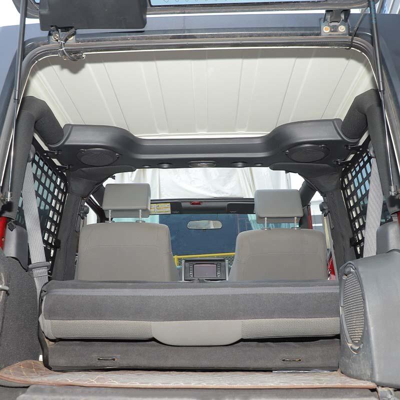 Car Rear Trunk Side Expansion Bracket Rack Shelf For Jeep Wrangler JK 2007-2010 2-Door Version Metal Car Accessories