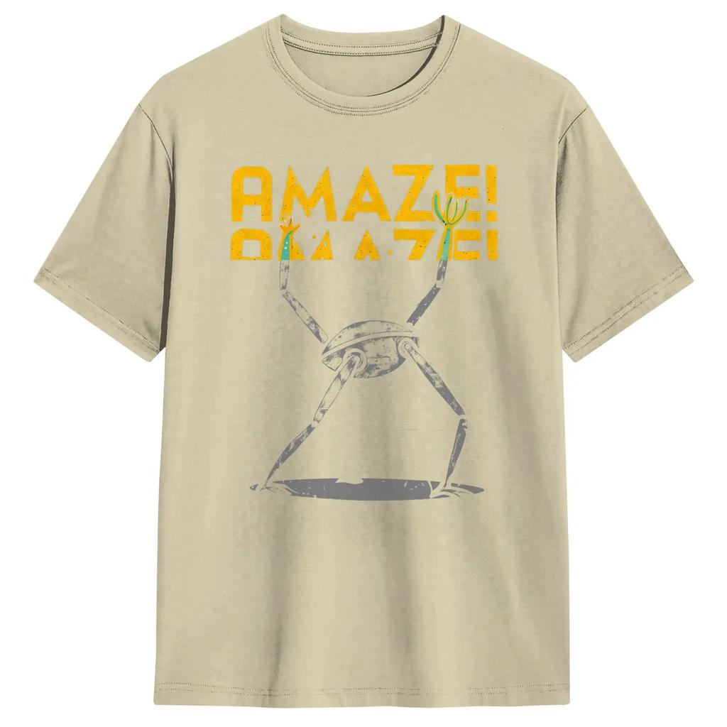 Project Hail Mary Amaze Amaze Amaze T Shirt Summer Fashion T Shirts Men's Cotton Plus Size Top Tees Short Sleeves Awesome Tops