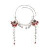 Waterdrop Tassel Hair Chains Ethnic Style Hairband Jewelry Trendy Forehead Chain  Women