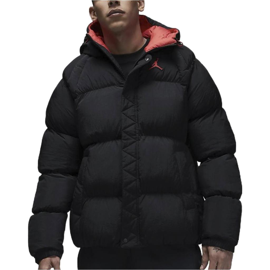 Jordan Толстовка на молнии с вышитым логотипом и длинным рукавом, хлопковая куртка, мужские топы, черный DQ7349-010