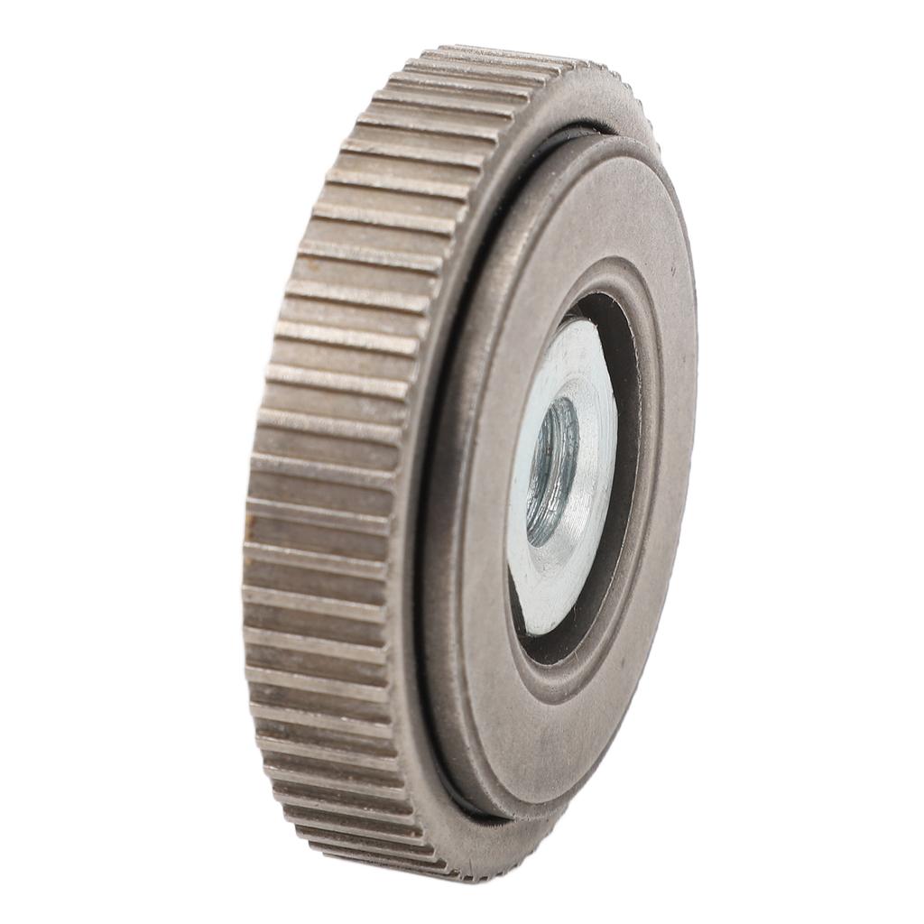 Прижимная пластина угловой шлифовальной машины M10 с резьбой серебристого цвета, быстросъемная зажимная гайка угловой шлифовальной машины