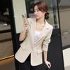 Women's Petite Spring 2024 Slimming Casual Blazer: Street Style Jacket