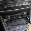 Автоаксессуары из углеродного волокна, крышки для управления розеткой для кондиционера, наклейки, отделка для Mercedes Benz A GLA CLA Class X156