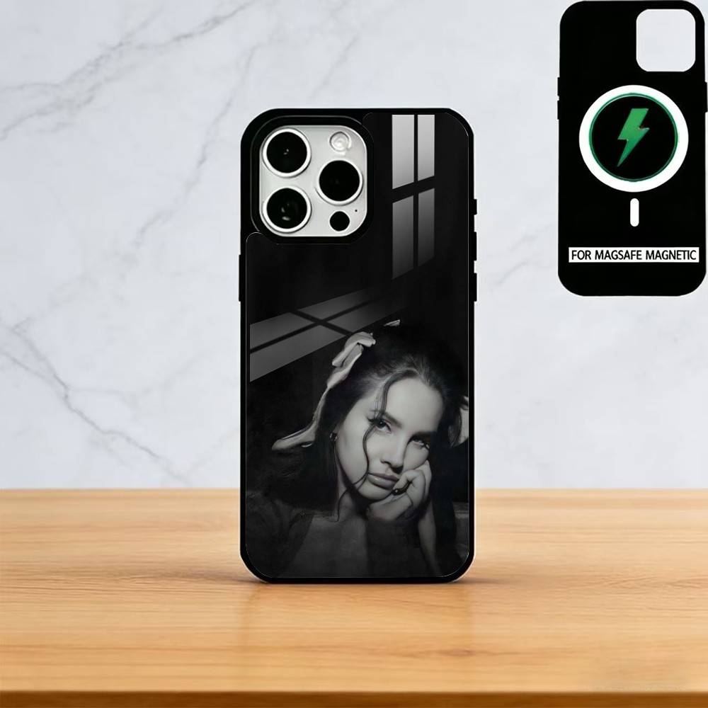 Чехол для телефона Lanas-w-Del-R-Rey для iPhone 17, 16, 15, 14, 13, 12, 11 Plus, Pro, магнитный с Magsafe, беспроводная зарядка
