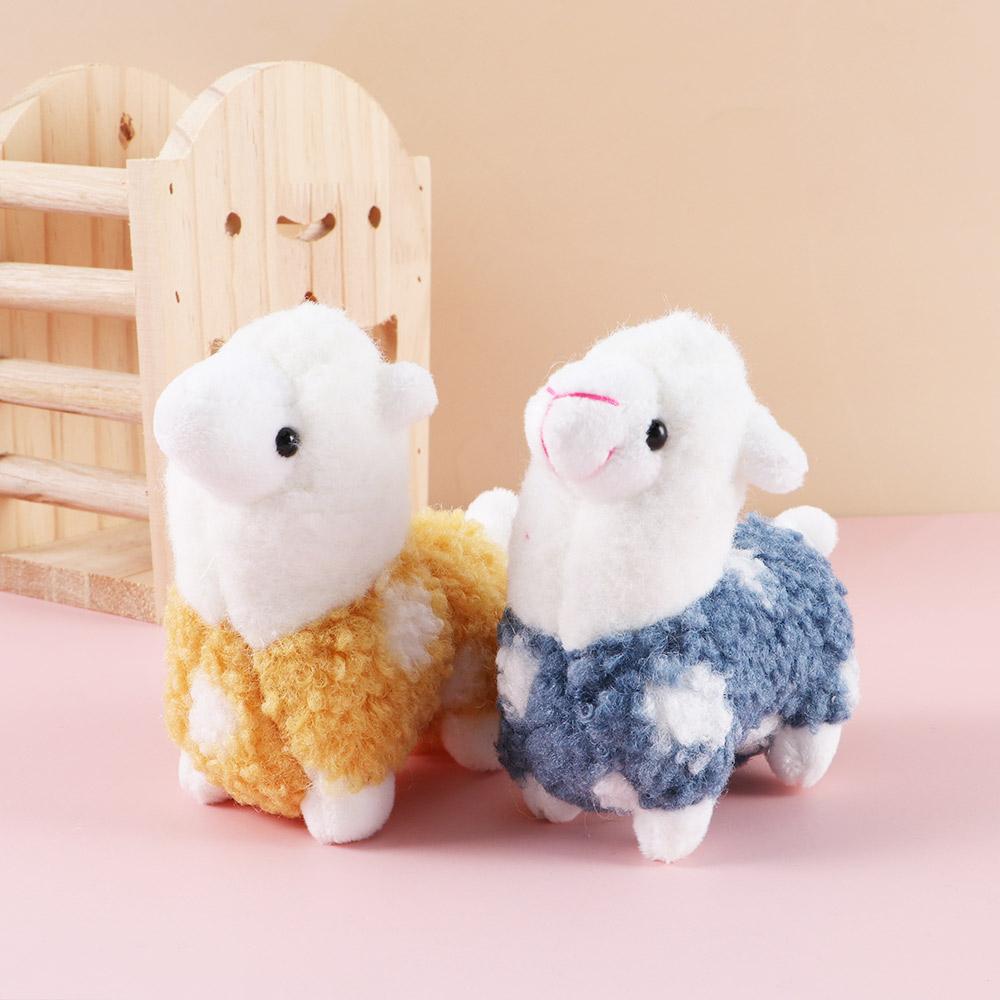 Фигурка Подарок на день рождения Игрушка Плюшевые животные Брелки Альпака Плюшевые Брелки Мягкая Игрушка Брелок Кукла