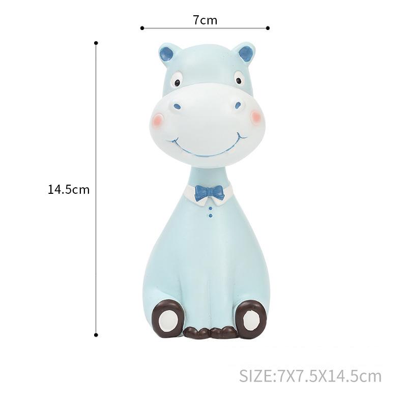 Декоративная подставка для очков, милый держатель для очков в виде животного, дисплей для очков, статуэтка из смолы, украшение для рабочего стола