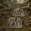 Garden Walkway Paver Reusable Rabbit Stepping Stone Mold, Concrete Cement Casting Mold for DIY Handmade Flagstone Maker Decor, Silicone Path