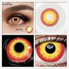 Eyeshare Цветные контактные линзы для глаз, 1 пара, цветные линзы для косплея в стиле аниме, синие, красные линзы для Хэллоуина, контактные линзы, косметический макияж