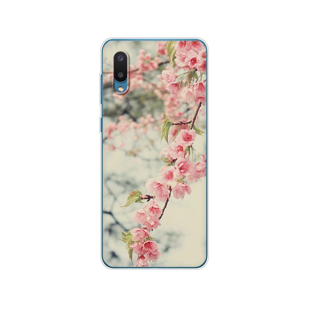 Чехол для Samsung A02 M02, мягкий силиконовый чехол из ТПУ для телефона Samsung Galaxy A02 Galaxy M02 SM-A022G a022, бампер 6,5 дюймов с цветком