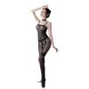 Popular sexy lingerie sexy bow suspenders uniform temptation pajamas open one-piece stockings
