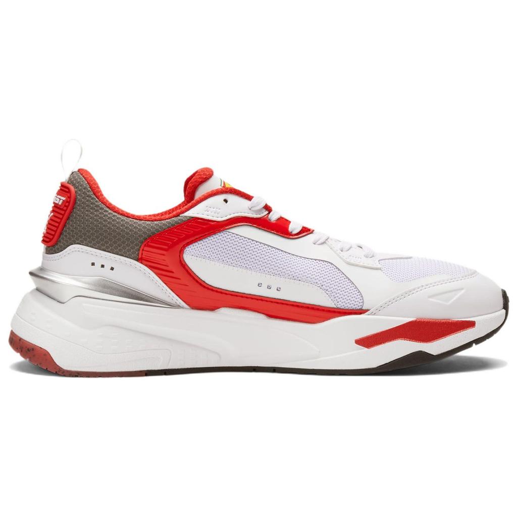 Puma Кроссовки унисекс Scuderia Ferrari x RS-Fast Белые Rosso Corsa Дымчато-перламутровые 307161-02