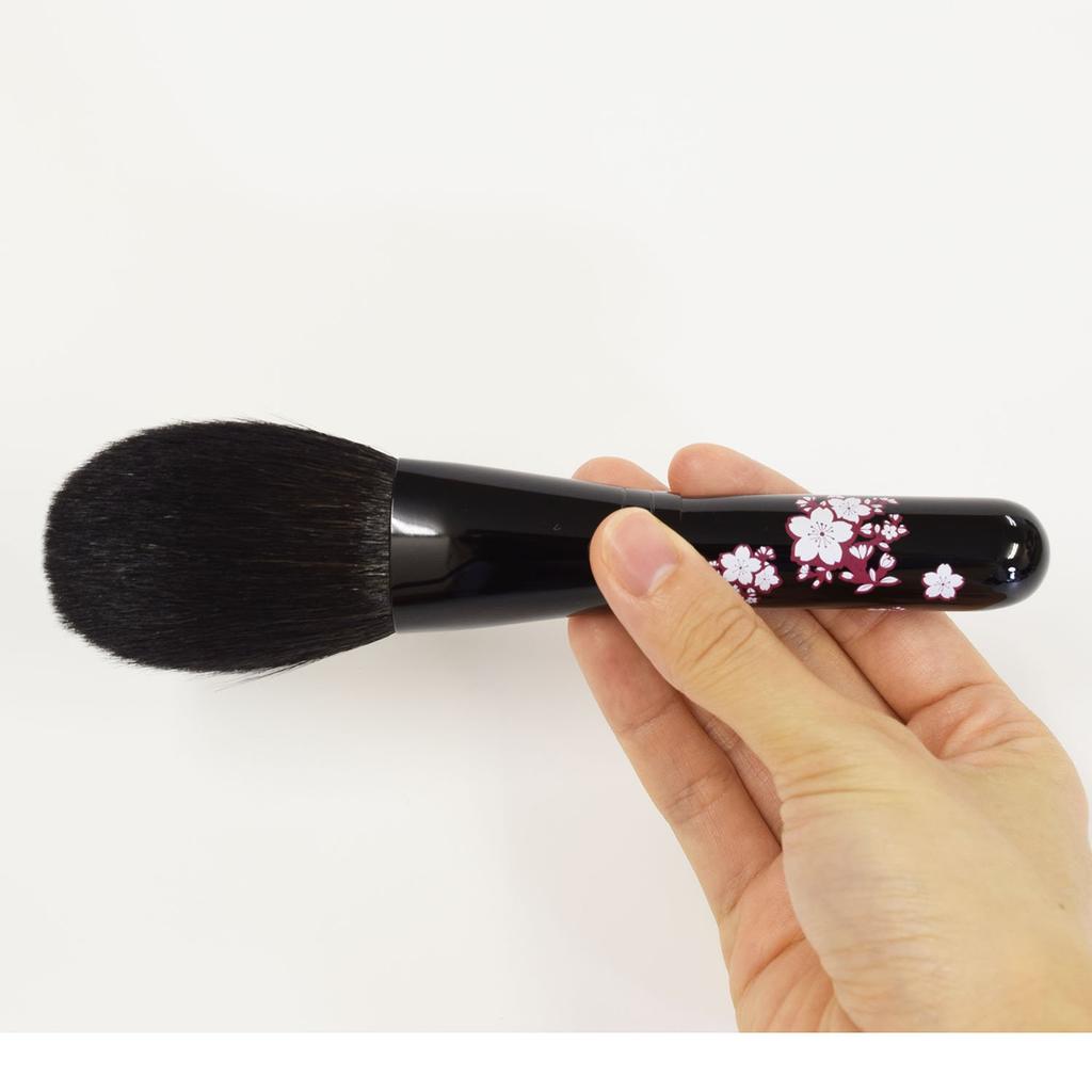 HSP-1 Kumano Brush, Rokkakukan Sakurado Hana Sakura Powder Brush, 100% Sokoho, Original Makeup Brush