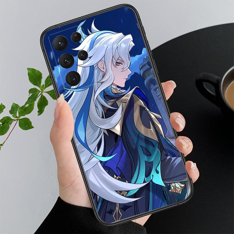Чехол для телефона Genshin Impact Anime для Samsung A52S A21S A33 A23 A13 A14 A32 A52 A53 A54 A51 A71 M51