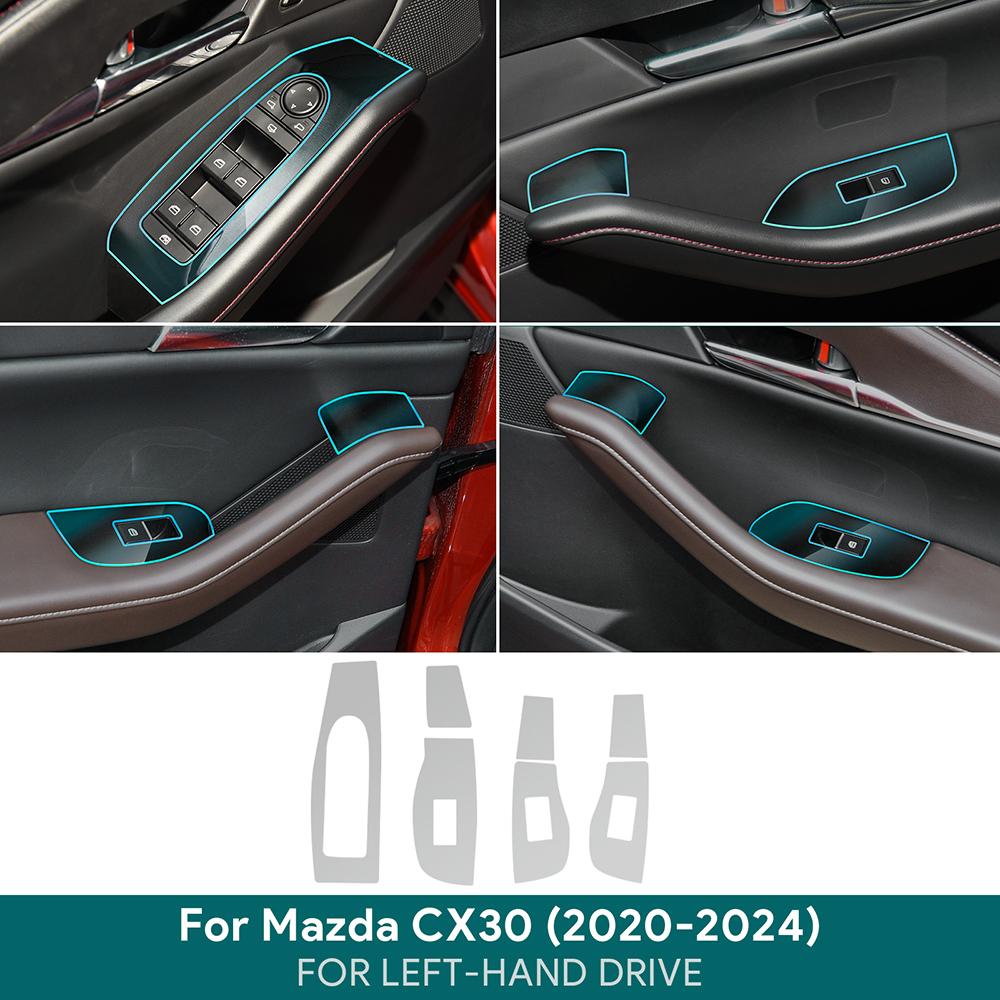 Защитная внутренняя пленка от царапин для MAZDA CX-30 2020-2024 Equator Sport Car TPU Аксессуары для экрана центральной консоли bngxu02
