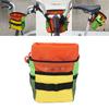 Передняя сумка для велосипеда Сумка на руль велосипеда Подходит для Brompton Водонепроницаемый Нейлон Многофункциональная сумка под седло велосипеда для велоспорта