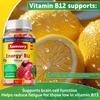 Pure Vitamin B12 Extract Gummies, 1000 micrograms per gummy, 100 gummy per pack, suitable for adults, non-GMO.