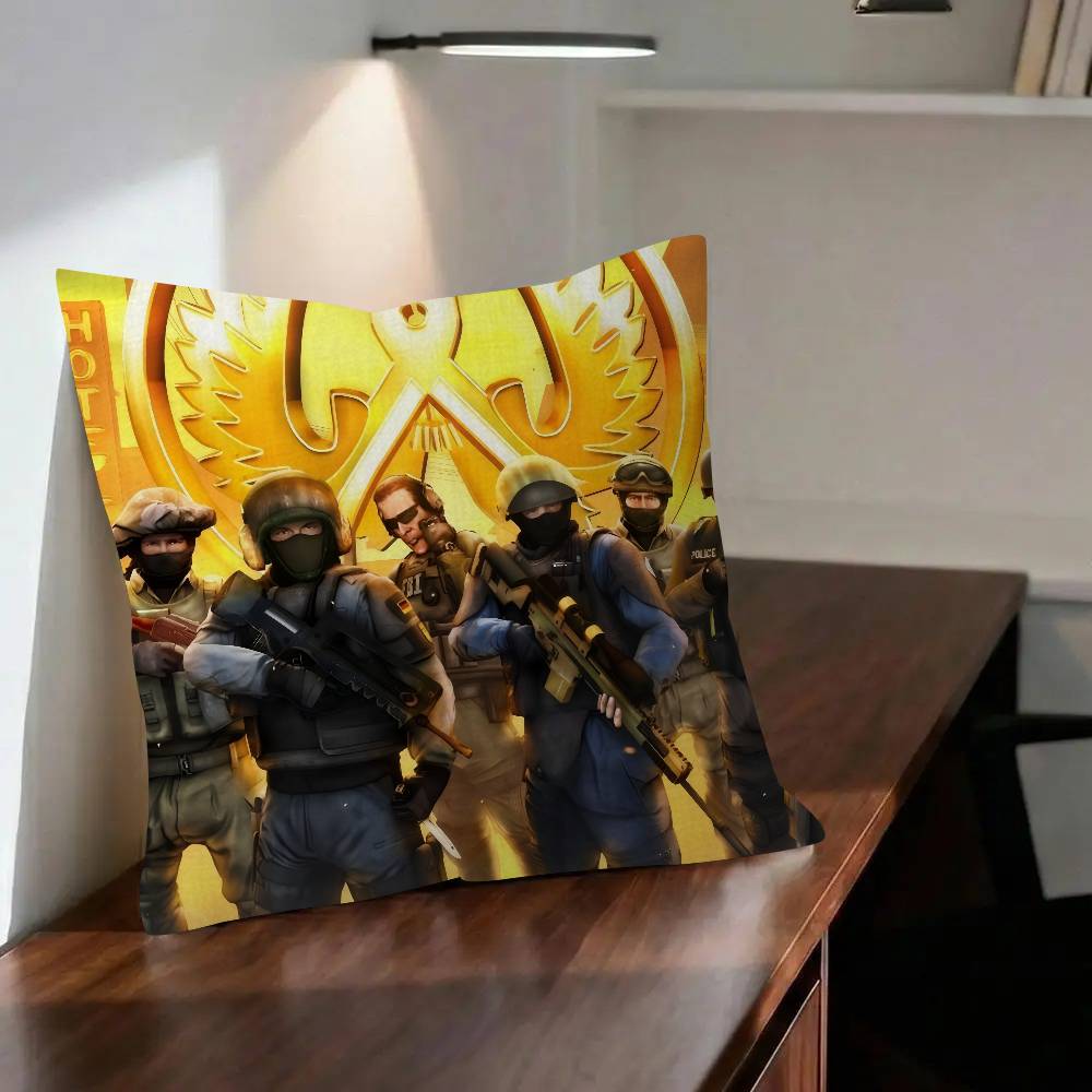 Горячая игра C-Counter-Strike CS2 наволочка чехол на диванную подушку домашний декор детская игрушка