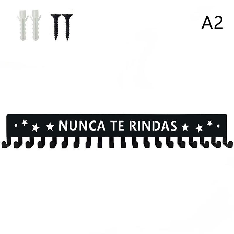 Металлическая медальница с защитой от ржавчины, настенный держатель-органайзер для наград спортсменов, элемент декора дома, подарок
