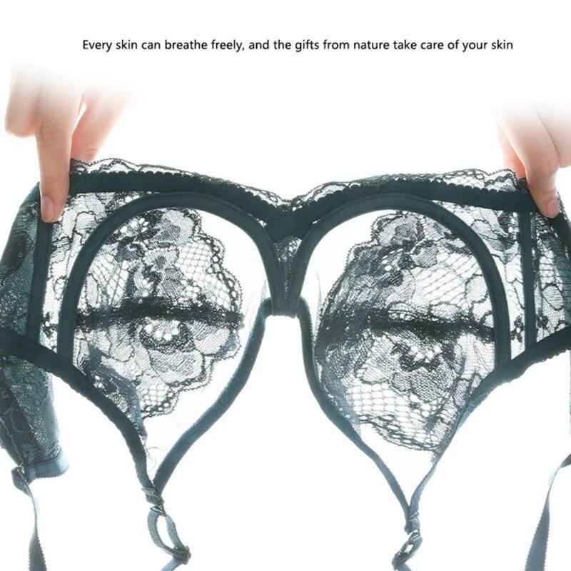 Прозрачные бюстгальтеры для женщин, кружевной бюстгальтер с регулируемым плечевым ремнем