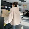 Autumn And Winter Young Fur Coat Women'S Imitation Mink Hair Haining Hooded Short Plush Coat Women
