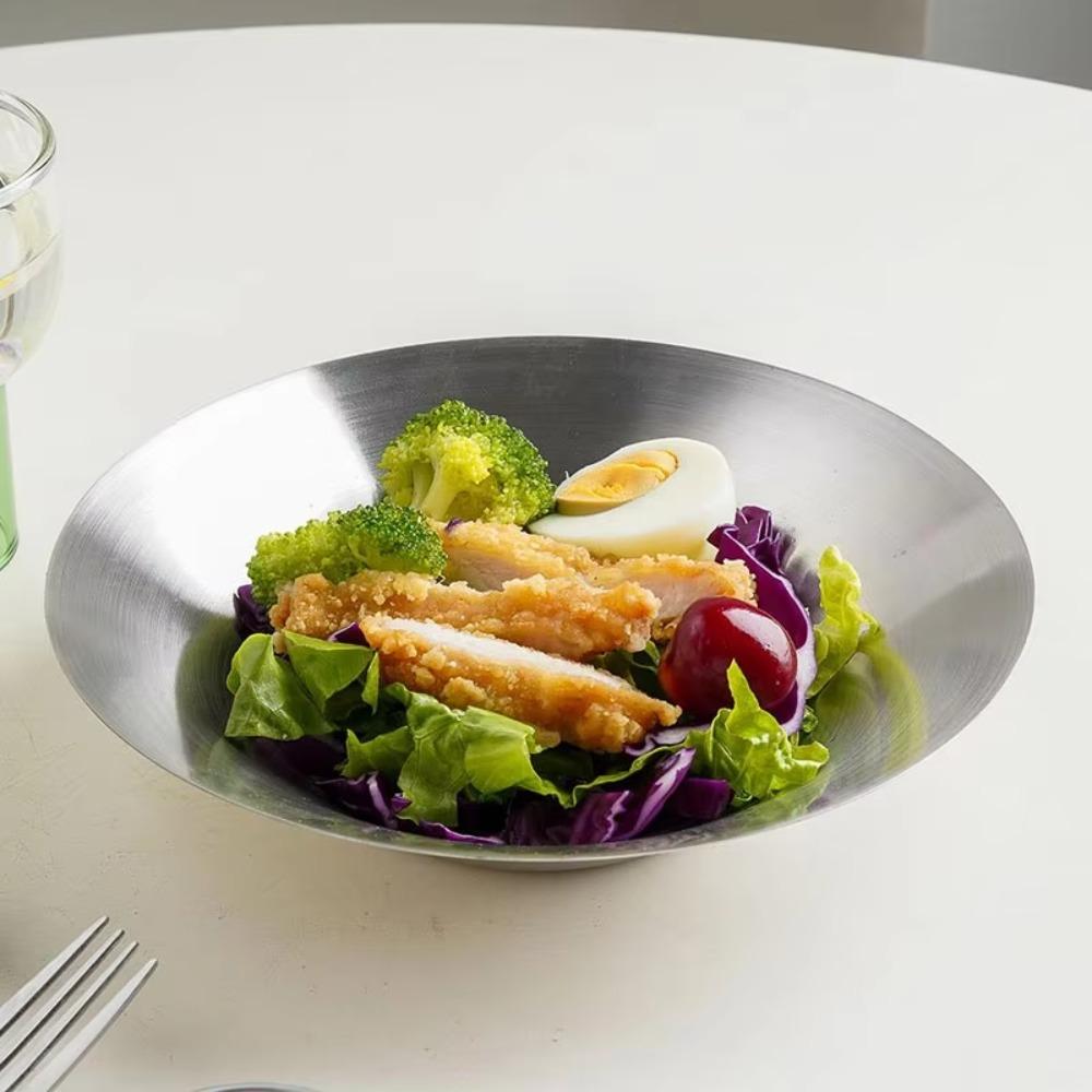 Deepened Korean Salad Bowl Stackable Ramen Bowl Noodles Bowl Fruit Dish Restaurant