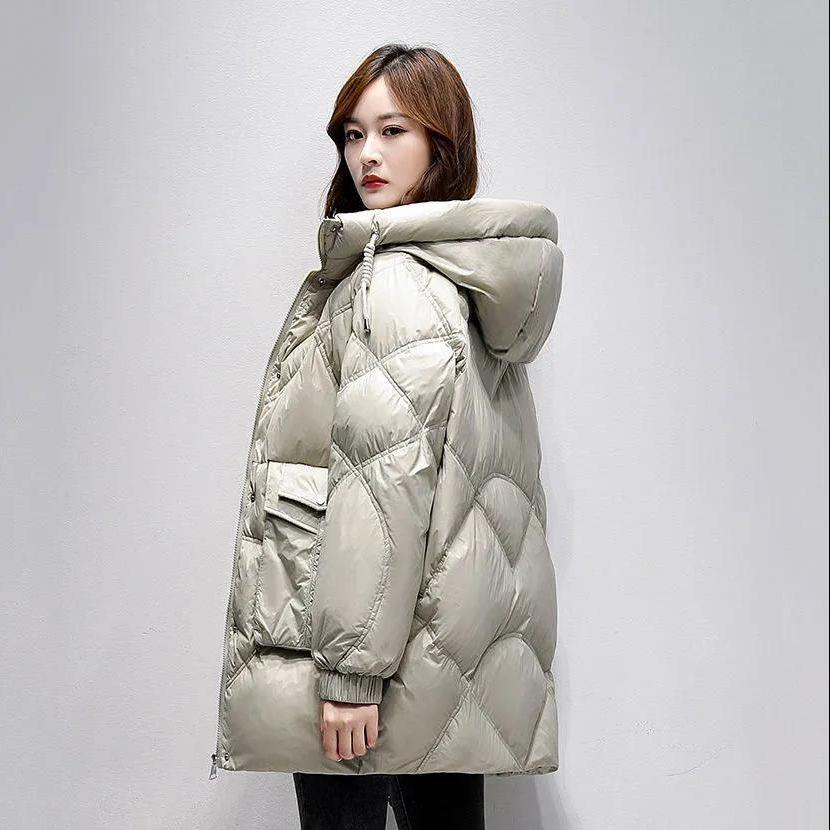 New Winterwear Collection: Korean Loose-fit Cotton Coat for Mom Fashoin Coat Down Cotton