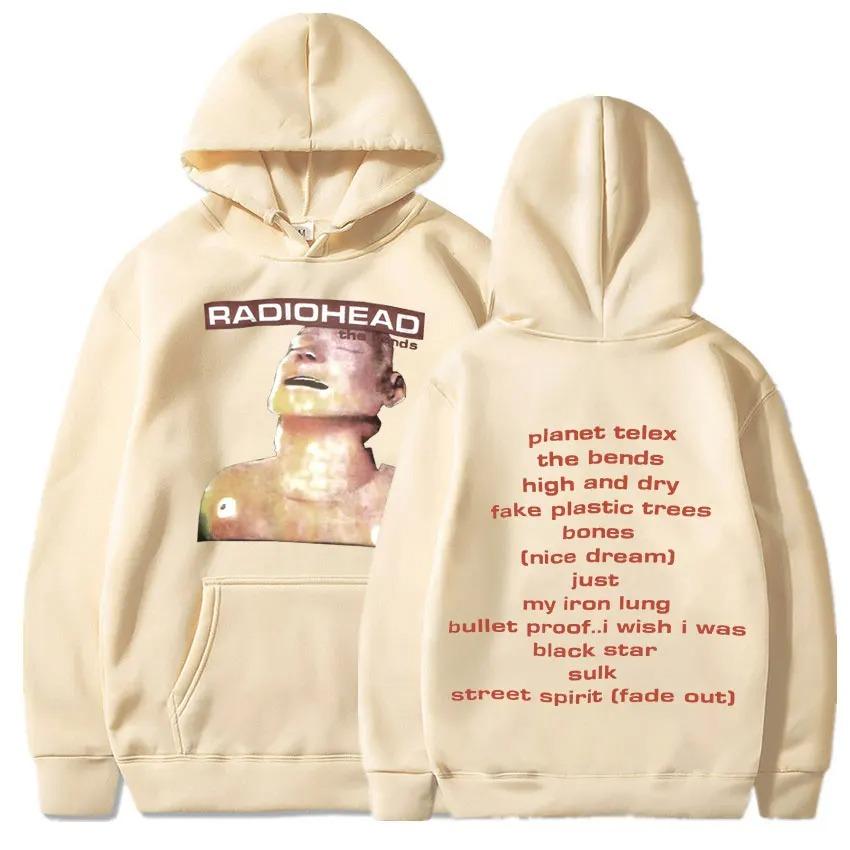 Rock Band Radiohead Hoodie Men Women Hip Hop Everything Music Album Sweatshirt Harajuku Streetwear Oversize Pullover Tracksuit Female Male Clothing