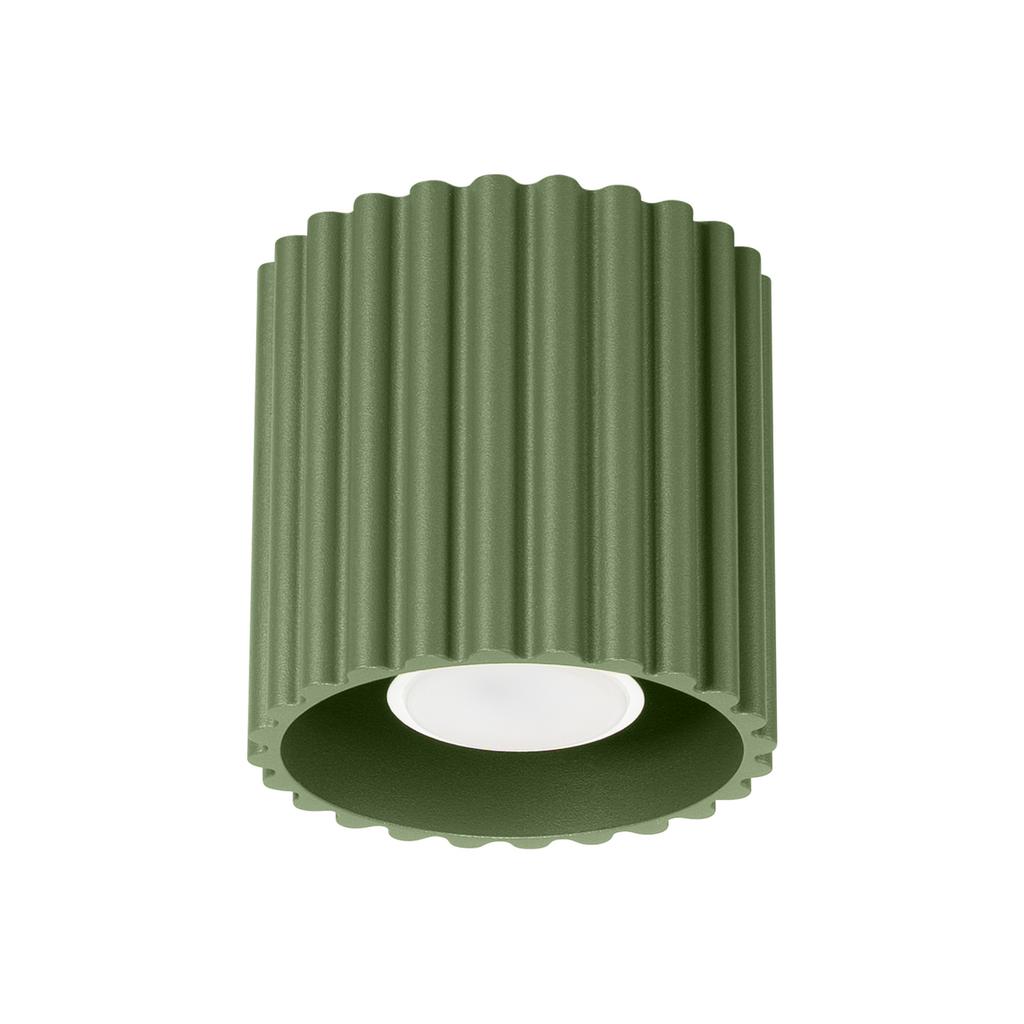 Aura 1 ceiling lamp olive green GU10