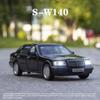 1:32 CLASSIC S-W140 модель автомобиля из сплава, звуковой светильник, откатной светильник, звуковой сплав, модель автомобиля для детей, сбор