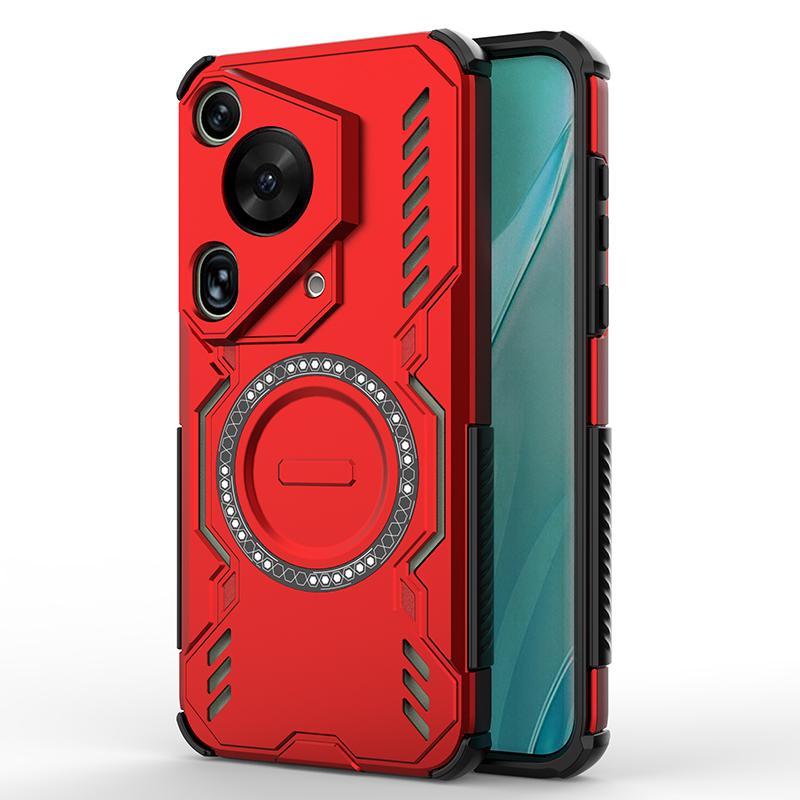KEYSION Чехол с полым рассеивателем тепла для Huawei Pura 70 Pro+ Магнитное охлаждение Ударопрочный чехол для телефона Huawei Pura 70 Ultra