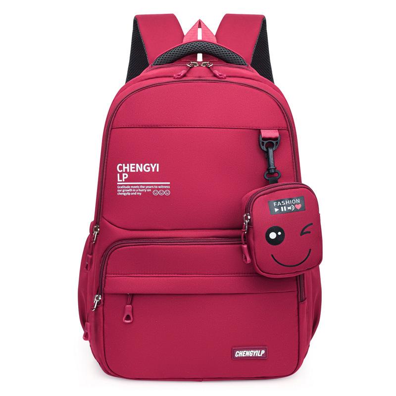 Casual Couple Backpacks Unisex Large Capacity Student School Bags for Boys Girls Commuting Lightweight and Versatile Backpack