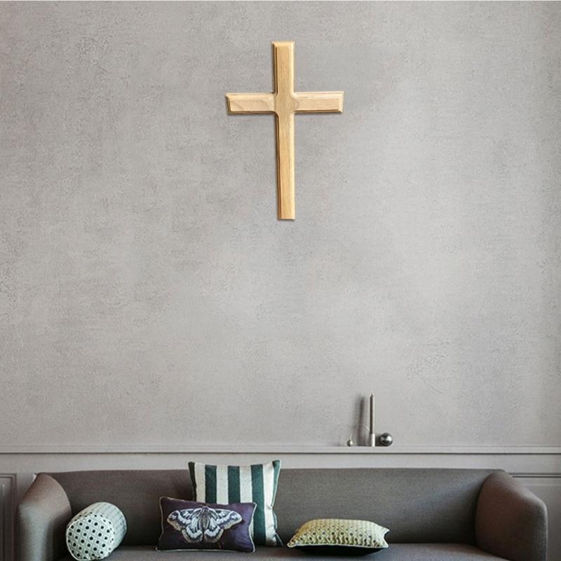 Elegant Wood Cross Pendants Wooden Cross Pendants Perfect for Christian Praying Pendants DIY