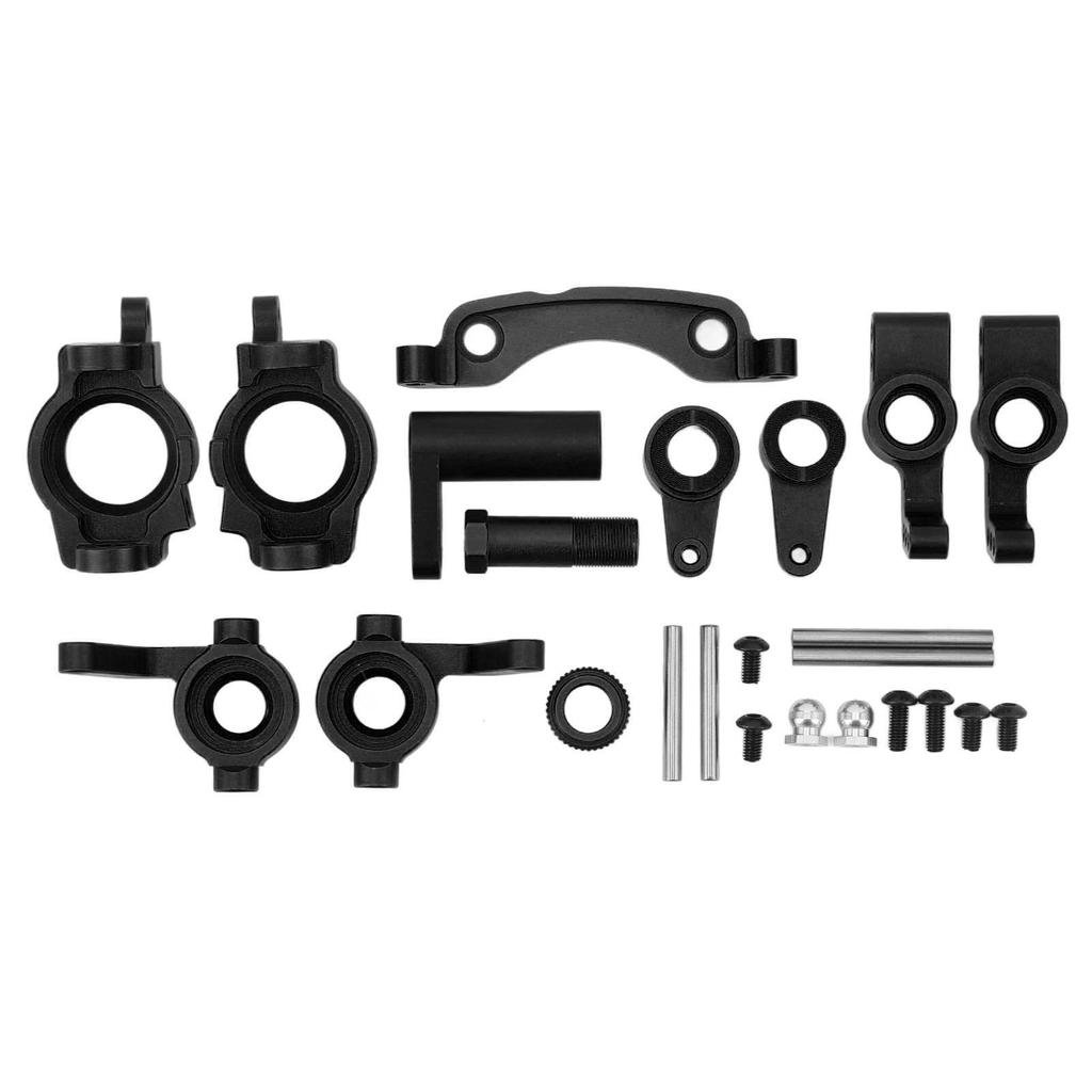 RC Upgrade Parts Kit Aluminium Alloy High Strength Suspension Arm Steering Assembly Set for ZD Racing 10 1Celsius10