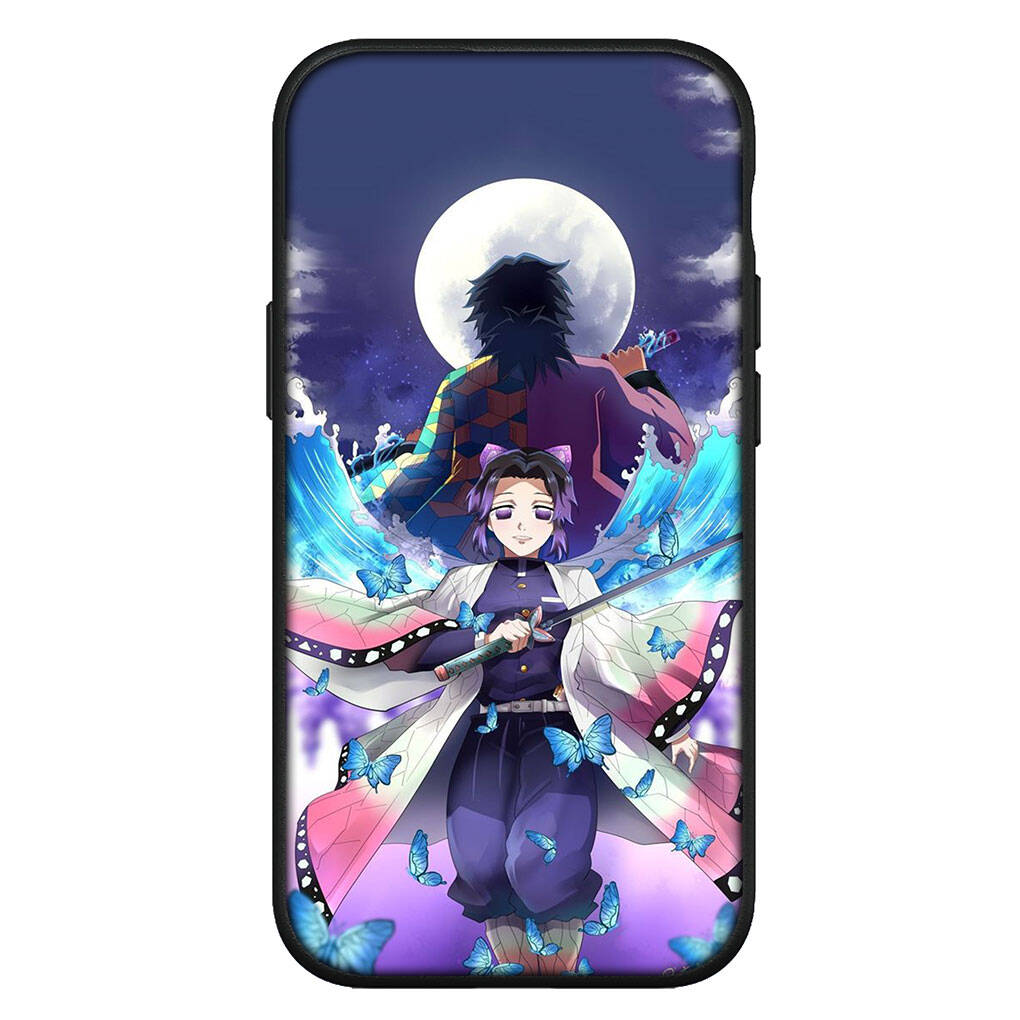 Чехол для iPhone 17 16 15 Xiaomi Poco Redmi Note 14 13 12 11 Pro Max Samsung Galaxy S25 S24 S23 OPPO Huawei Клинок, рассекающий демонов Тандзиро Незуко Шинобу Чехол