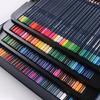 Watercolour Colouring Pencil Set with Brush Water-Soluble Coloured Pencils in Metal Case for Kid Adult Artist Coloring