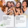 Highlighter Shimmer Spray, Natural Illuminating Glitter Mist for Face and Body, Long-Lasting Shine