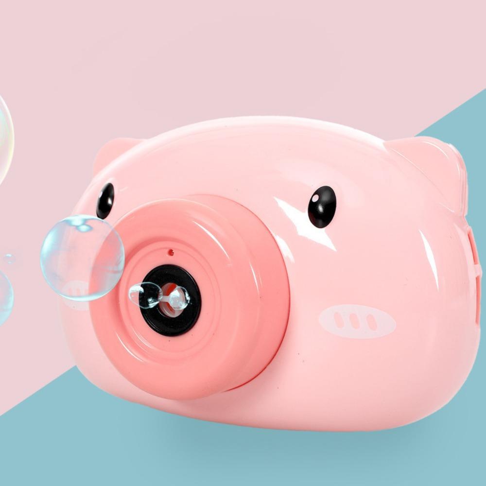 Автоматическая игрушка для создания мыльных пузырей Прочный мультяшный генератор пузырей Детская машина для пузырей Игры для вечеринок