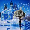 Christmas Snowfall Projector Light Owl Shape Outdoor Highlight Landscape Dynamic LED Snowflake Projection Lamp for New Year 2025