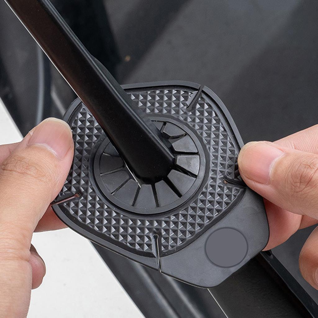 2Pcs Car Wiper Hole Protective Cover Silicone Wiper Arm Bottom Protection Pads Wiper Dust Jacket Universal