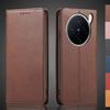 Магнитный притяжение кожаный чехол для Vivo X200 V2415A 6.67" кобура флип чехол кошелек телефон сумки Capa Fundas Coque