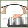 1PC Hot Selling Black Comb for Women Long Hair Pointed Tail Combs Anti-static Wide Tooth Comb for Household and Hairdressing