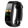 "Smart Bracelet 115Plus: Blood Pressure, Heart Rate, Sports Tracker with Color Screen Pedometer for Men and Women"