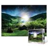 The Miracle of the Night Sky Blooming Over the Meadow - 1000 Piece Jigsaw Puzzle, Popular Korean Puzzle