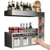Zhi Shi Wall-Mounted Spice Jar Storage Rack