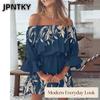 JPNTKY Женские модные летние весенние повседневные платья с коротким рукавом