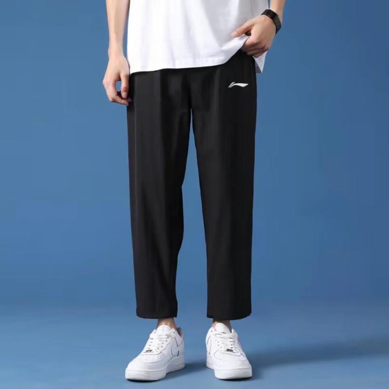 Li Ning Casual Sportswear Men's Crew Neck Moderate AHSU709-4+AYKT413-1