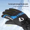 Теплые, Нескользящие Зимние Перчатки для Мужчин и Женщин — Плюшевые, Толстые, Защищающие от Холода для Мотоспорта, Езды и Лыж.