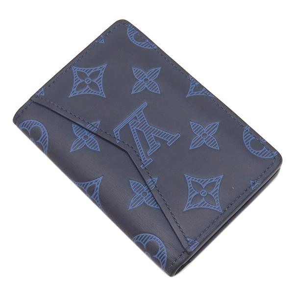 LOUIS VUITTON M80421 Monogram shadow Organizer De PochCard Case leather Array