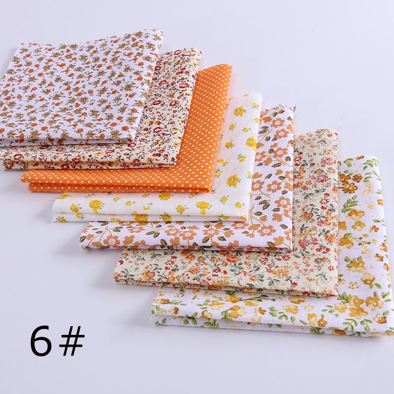 24x25 см хлопчатобумажная ткань с принтом, ткань для шитья и квилтинга для лоскутного шитья, рукоделия, аксессуары ручной работы своими руками